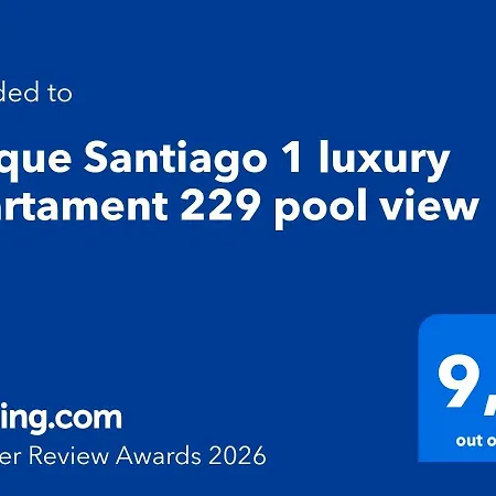 شقة Parque Santiago 1 Luxury 229 Pool View Playa Feñabe